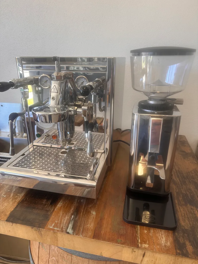 ECM machine & grinder coffee machine at Protech Espresso